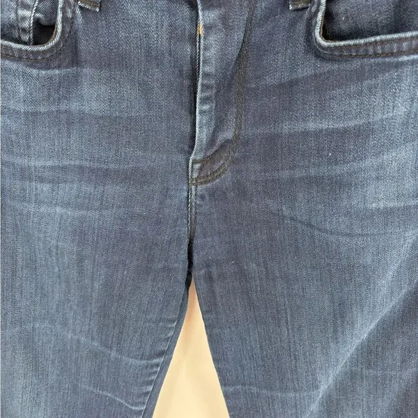 7 For All Mankind mid rise dark wash bootcut denim jean women’s size 27 - Image 4