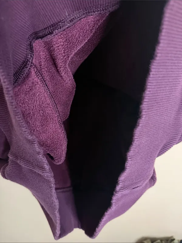 aerie Relaxed Crewneck Sweatshirt in Plum - Image 3