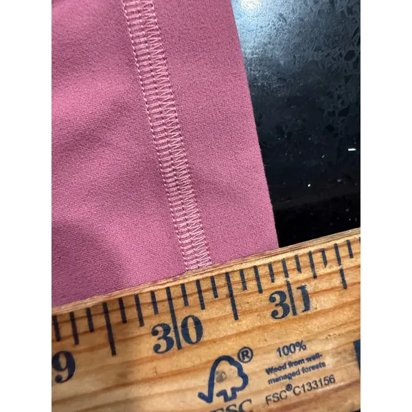 Lululemon Align High-Rise Crop 21 Brier‎ Rose Pink Nulu Yoga Leggings Size 4 - Image 7