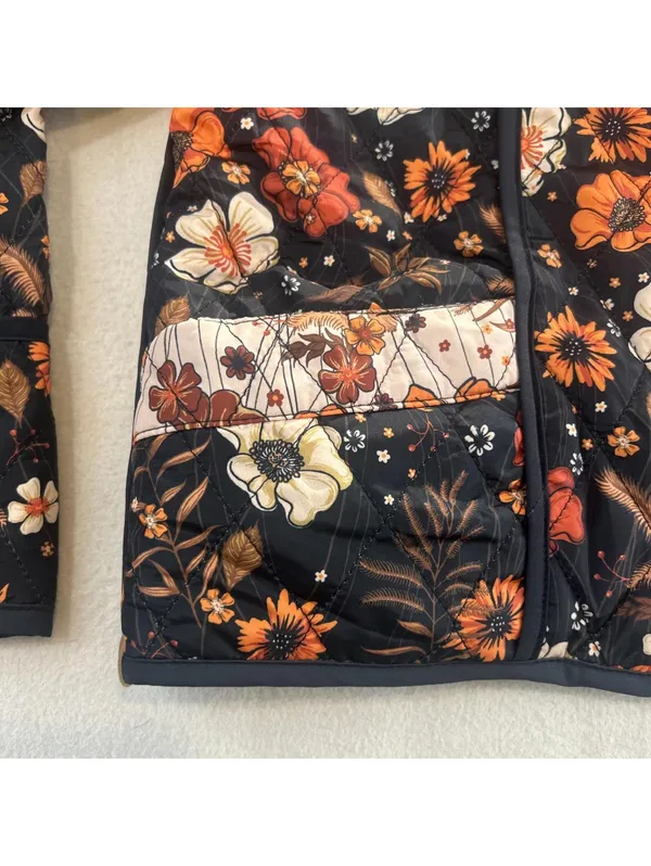 The Simply Southern Reversible Bomber Flower Autumn Boho XL - Image 7