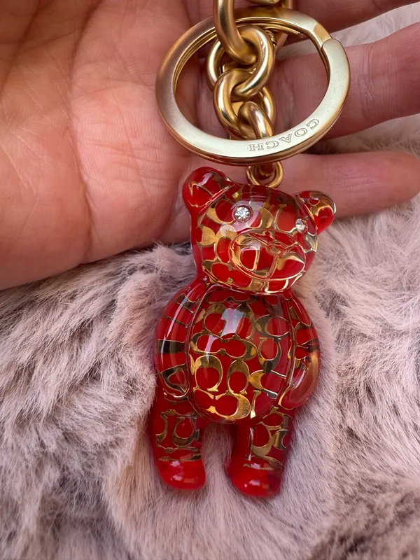 Coach BEAR BAG CHARM - Image 11