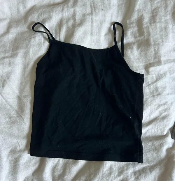 Wild Fable Black Top Tank Cropped Cami - Image 2