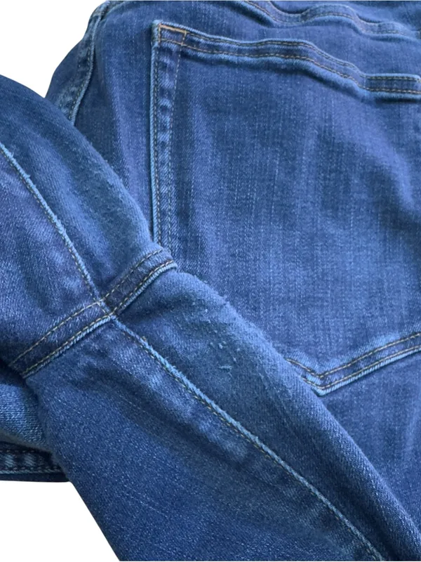 J.Crew High Rise Vintage Straight Crop Jeans Dark Wash Stretch Denim Women’s 31 - Image 14