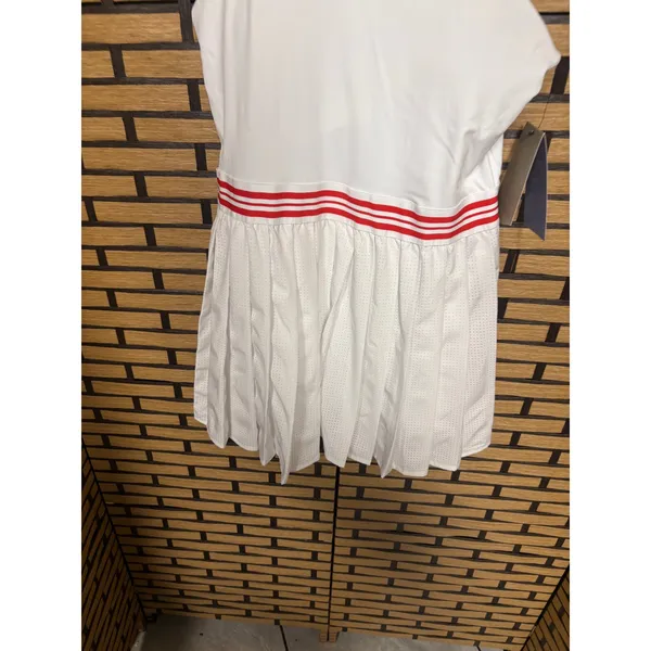 Avia‎ White Tennis Dress With Built In Shorts Size Medium - Image 4