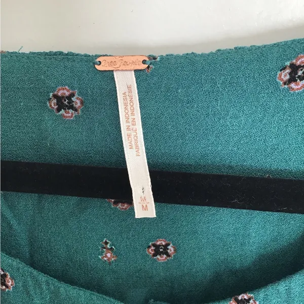 Free People Love Grows Green‎ Romper Size M - Image 2