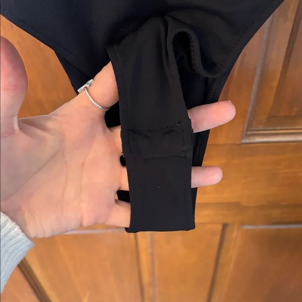 Zara Black Bodysuit Size Mediun - Image 3