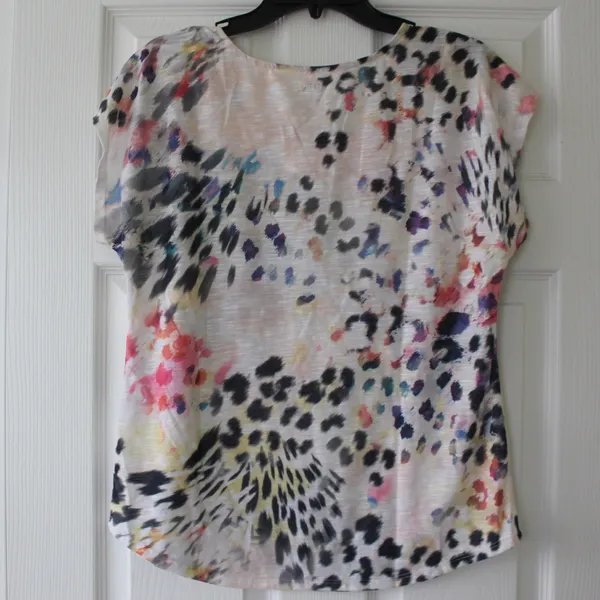 Apt. 9 | Multi Color Abstract Blouse - Image 4