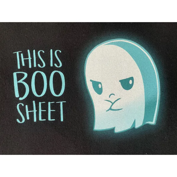 This Is Boo Sheet Graphic Tee Black Size M - Image 8