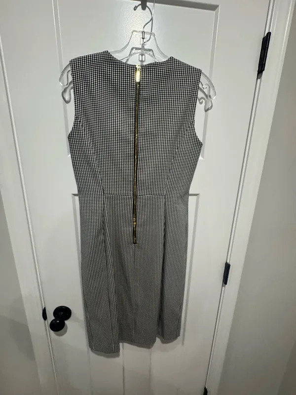 Calvin Klein Houndstooth Dress Sheath 6 - Image 5