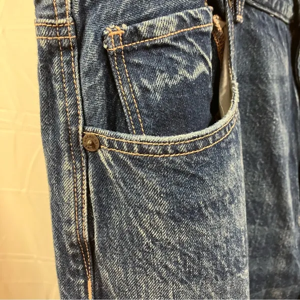 American Eagle Relaxed Mom Jean High Rise 18 Regular Momcore Classic Denim Women - Image 7