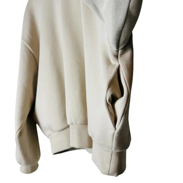 Fear of God Essentials Hoodie Sweatshirt Silver Cloud Relaxed Fir Casual - Image 5