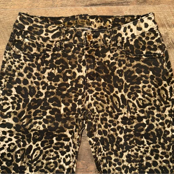 Jennifer Lopez Cheetah Print Skinny Jeans - Image 4