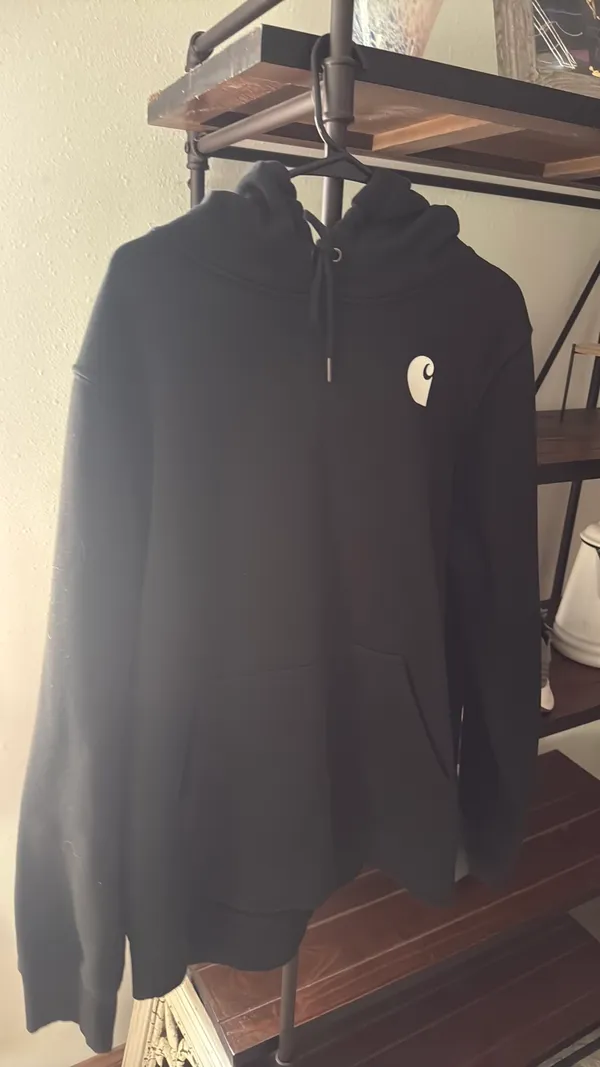 Black Carhartt Sweatshirt Hoodie - Image 3