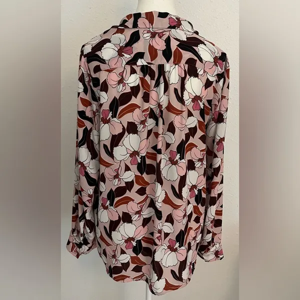 Ann Taylor Floral Blouse - Image 2