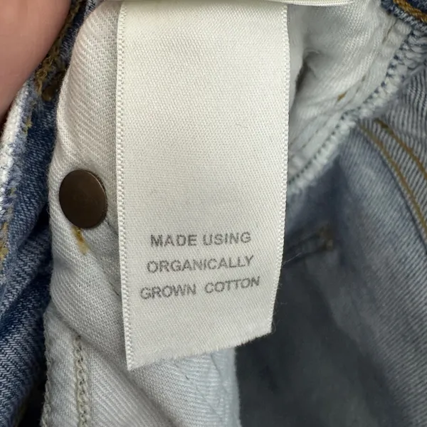 agolde riley crop Jeans Size 24 Light‎ Wash - Image 7