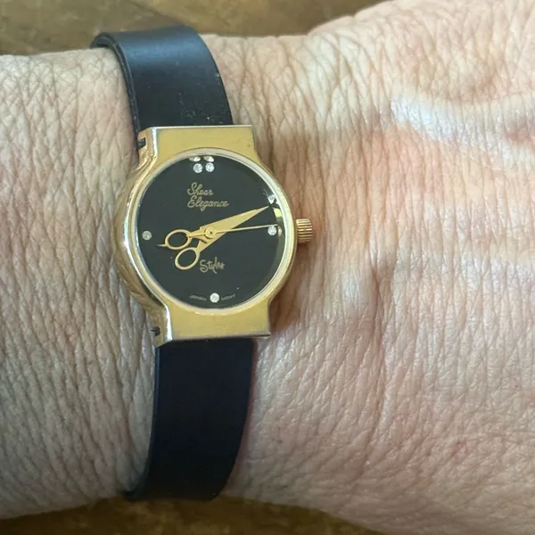 Vintage Stylex scissors hand hairdresser watch - Image 2