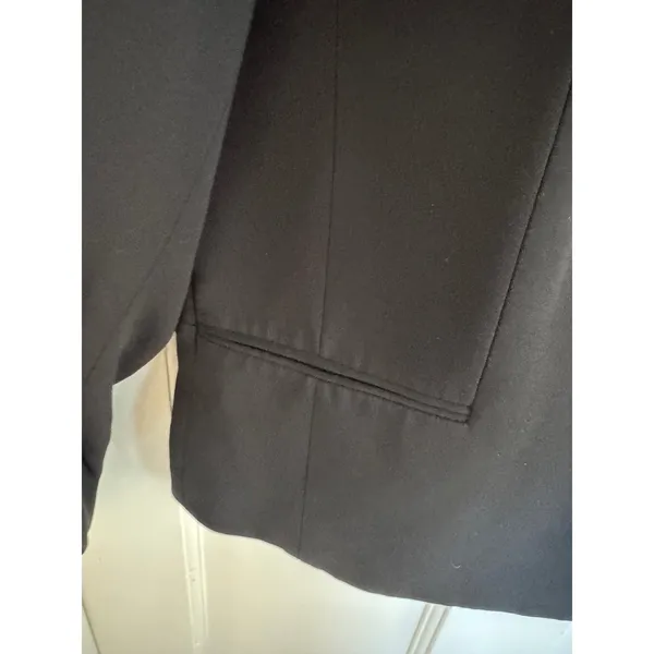 Talbots black open‎ front blazer size 16 - Image 5