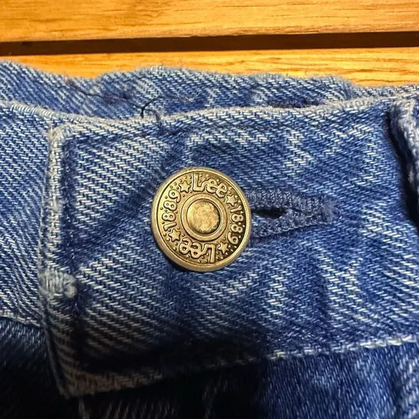 Vintage Lee jeans blue 8 long - Image 4