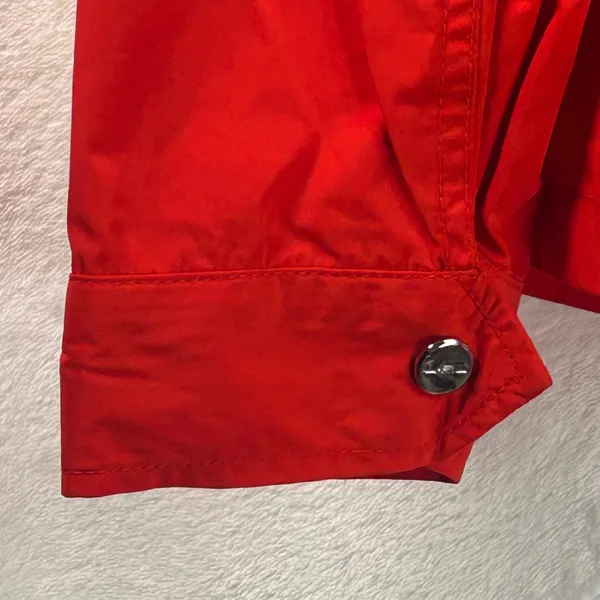 Lauren Active Ralph Lauren Red Utility Field Jacket XL Drawstring Waist - Image 9