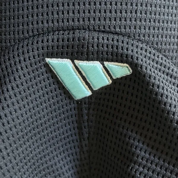 Adidas Black Cap with Aqua Accents - Image 3