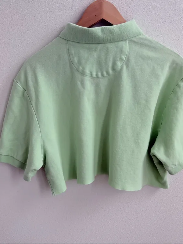 Chaps Ralph Lauren Cropped Polo - Image 6