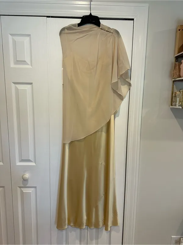 Reformation Lilibeth Silk Dress - Image 4