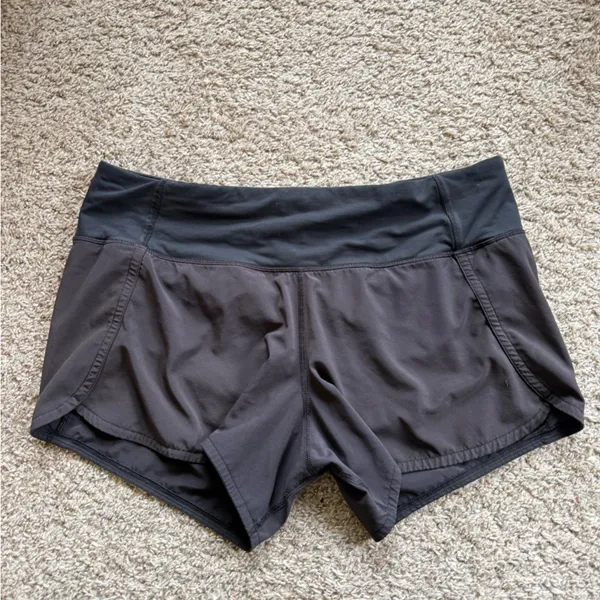 Lululemon Run Times Short in Black - Image 3