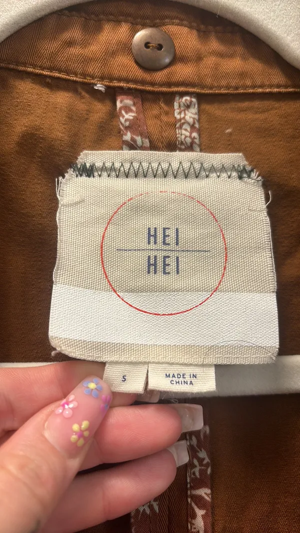 Anthropologie Hei Hei Copper Sleeveless Vest - Image 2
