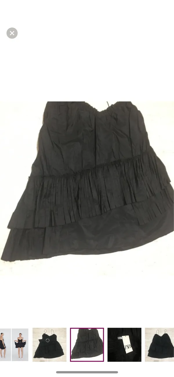 ZARA Black Dress Mini - Image 5