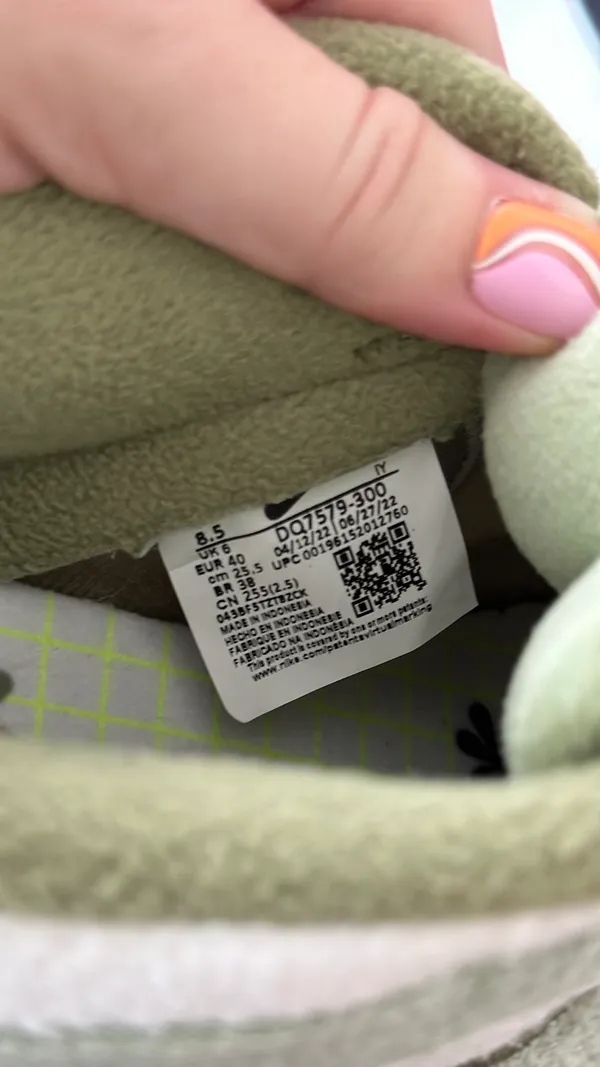 Nike dunk low SE pack fleece sneakers - Image 7
