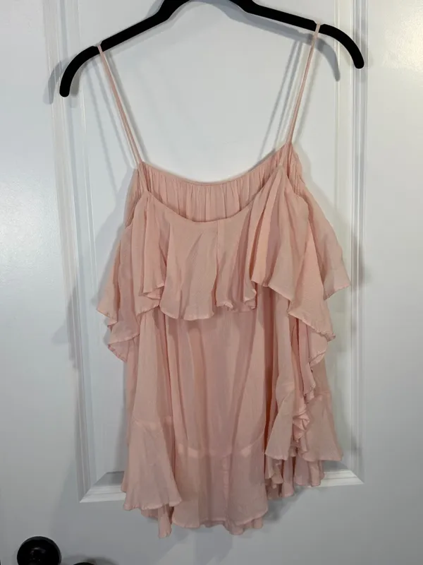 Free People Intimately Soft Blush Pink Top - Image 4