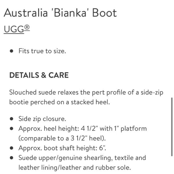 UGG Australia Brown Suede Bianka Heeled Booties 8 - Image 15