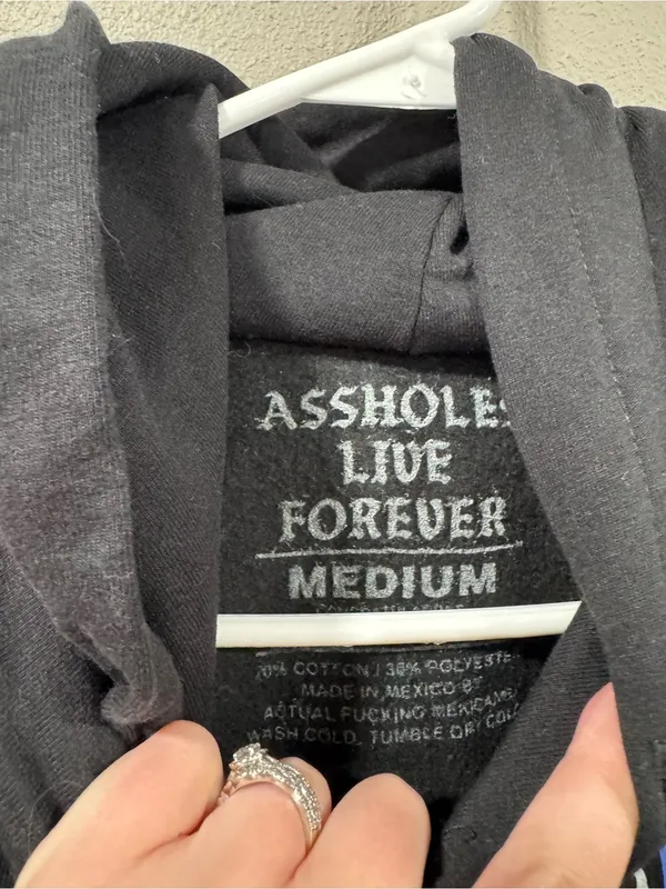 A$$holes Live Forever Hoodie - Image 2