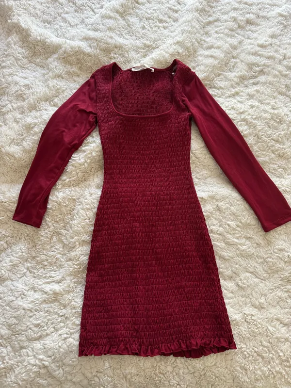 Burgundy Dress - Image 3