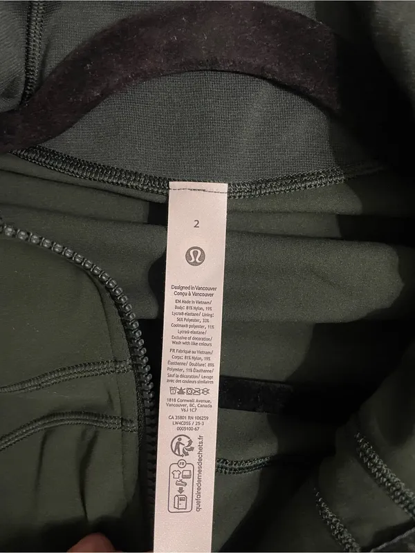 Lululemon NWT Define Nulu Jacket Rain Forests Green Size 2 - Image 13