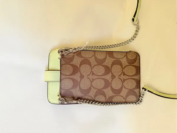 coach Phone Crossbody In Signature Canvas c7397 - Image 3
