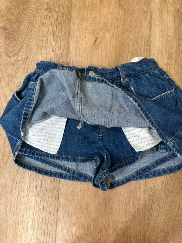 Free People Skirt Denim Mini We The Free - Image 4