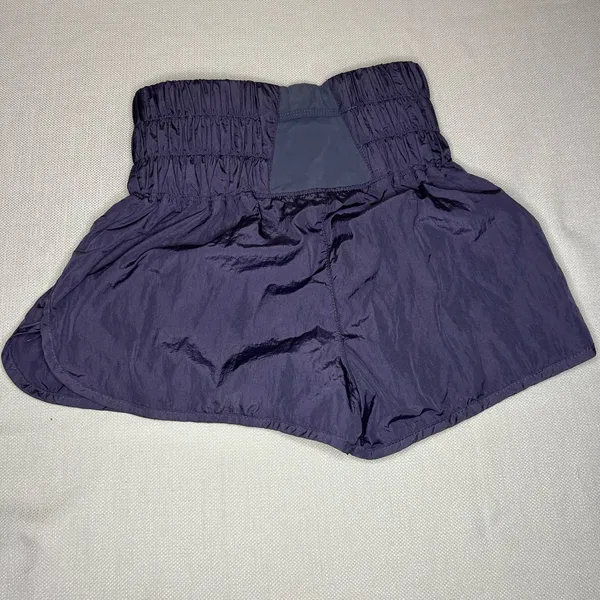 FP Movement by Free People The Way Home Deep Sea Purple Shorts High Rise size XS - Image 2