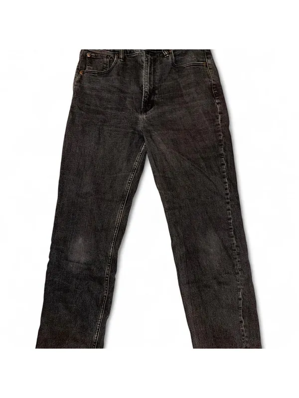 Abercrombie & Fitch Ultra High Rise Ankle Straight Jean - Image 3