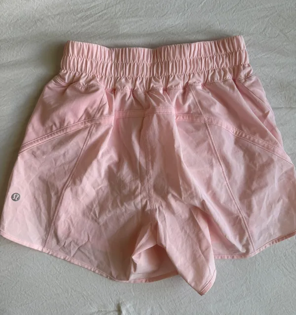 Lululemon Pink Hotty Hot Shorts - Image 3