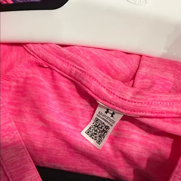 Under Armour Vivid Pink Pullover Hoodie - Image 7