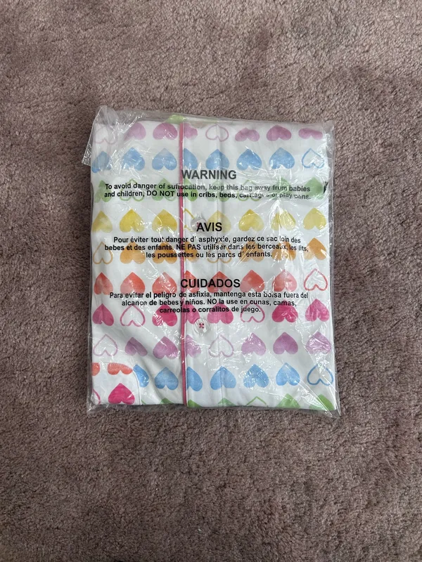 Roller Rabbit Watercolor Rainbow Heart Polo Pajamas - Image 7
