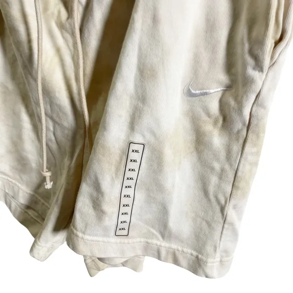 Nike Womens XXL‎ Beige Athletic Shorts Casual Tie-Dye Style - Image 3