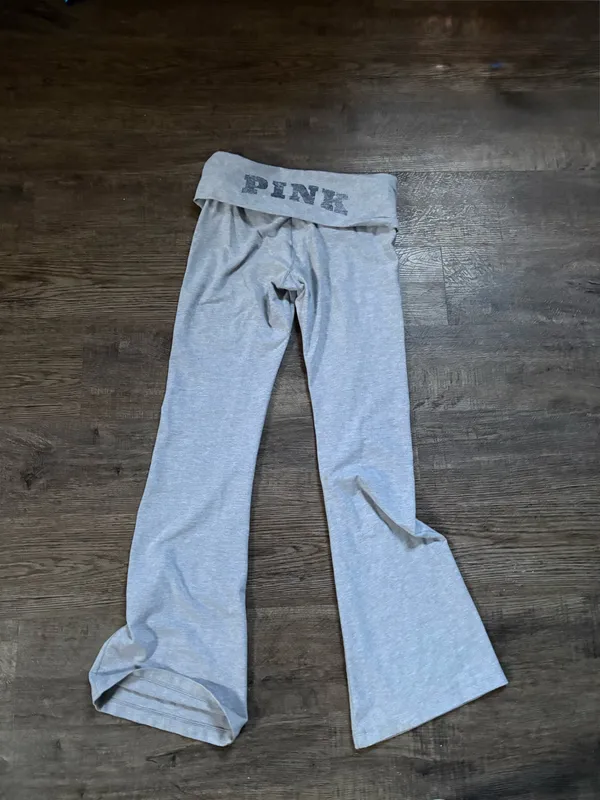 PINK Victoria's Secret Fold-over Leggings - Image 2