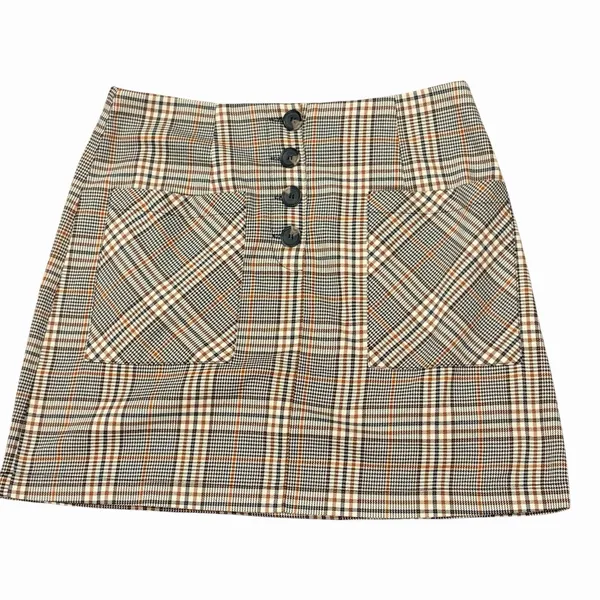 Art and EPHECT Women's Skirt Size Large Short. Plaid Skirt. - Image 3