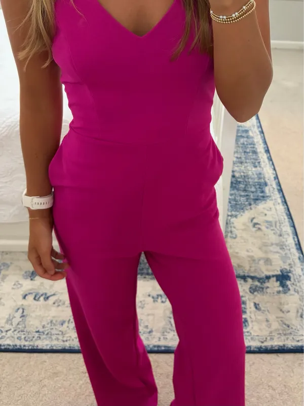 Pink jumpsuit Size XS - Image 2