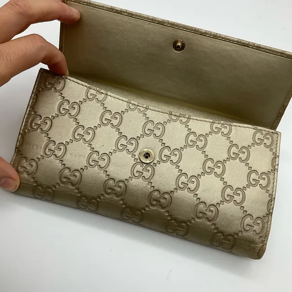 GUCCI LEATHER LONG‎ WALLET - Image 3