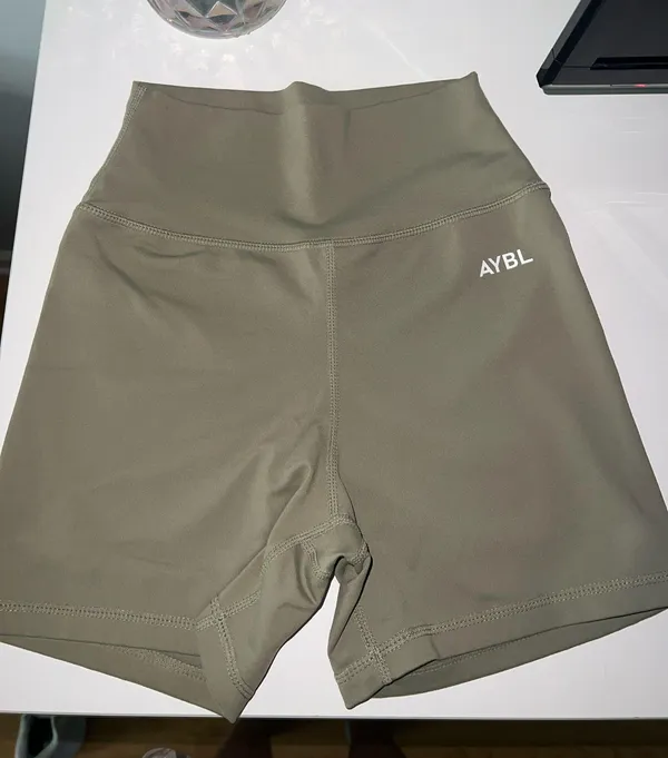 AYBL Green Biker Shorts - Image 2