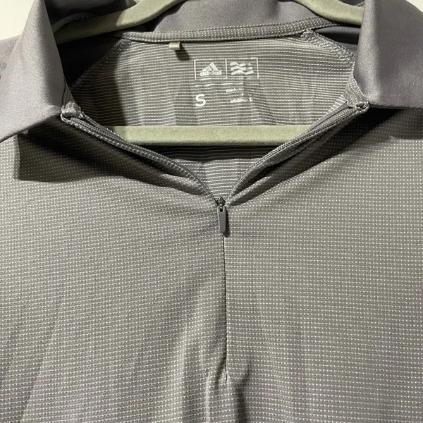 Adidas 3/4 Sleeve Quarter Zip Size Small - Image 3