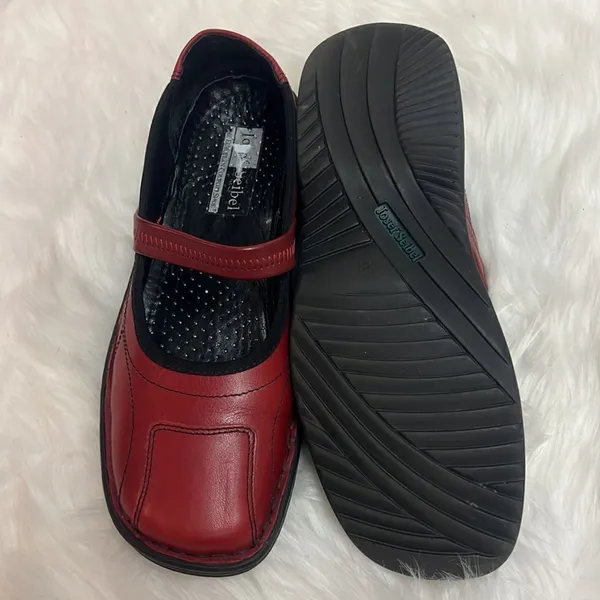 Josef Seibel woman’s‎ red maryjane flats Size 38-7.5/8 BIN 15 - Image 8